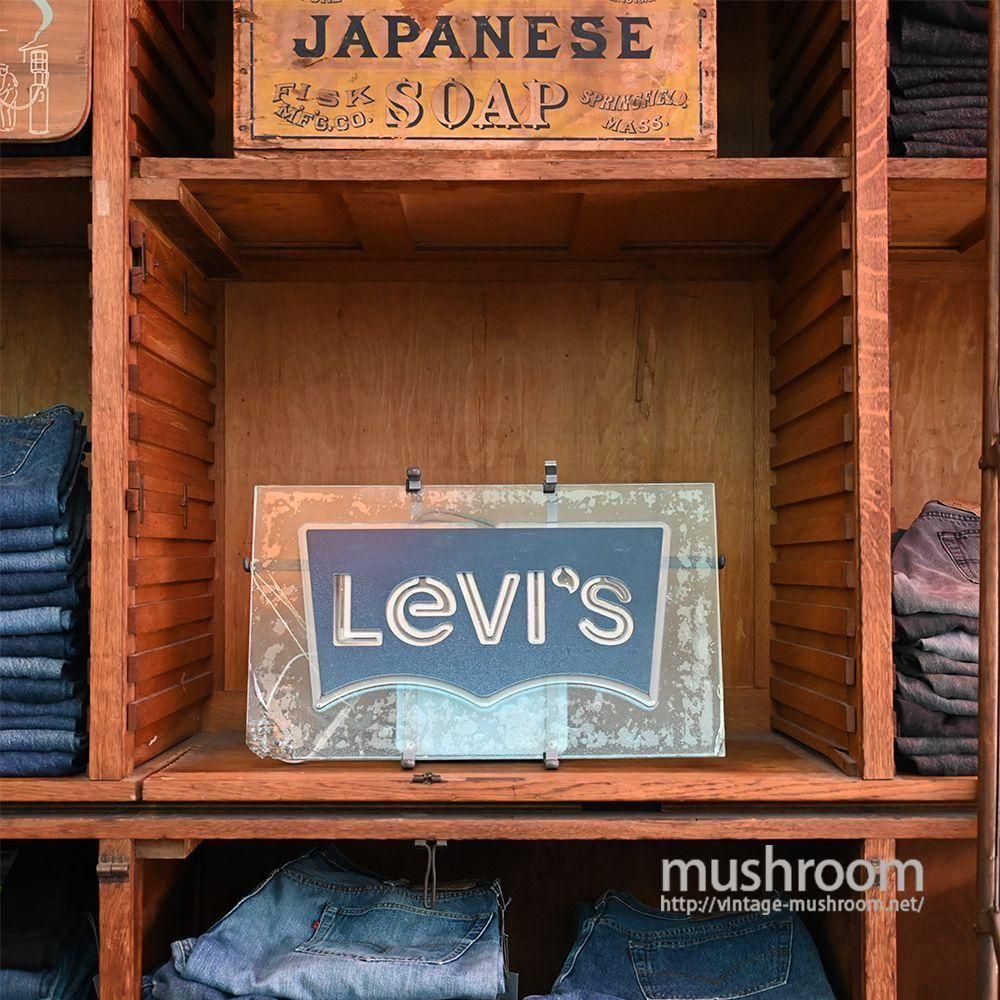 LEVI'S ADVERTISING NEON SIGNAround 1970'S/GOOD CONDITION