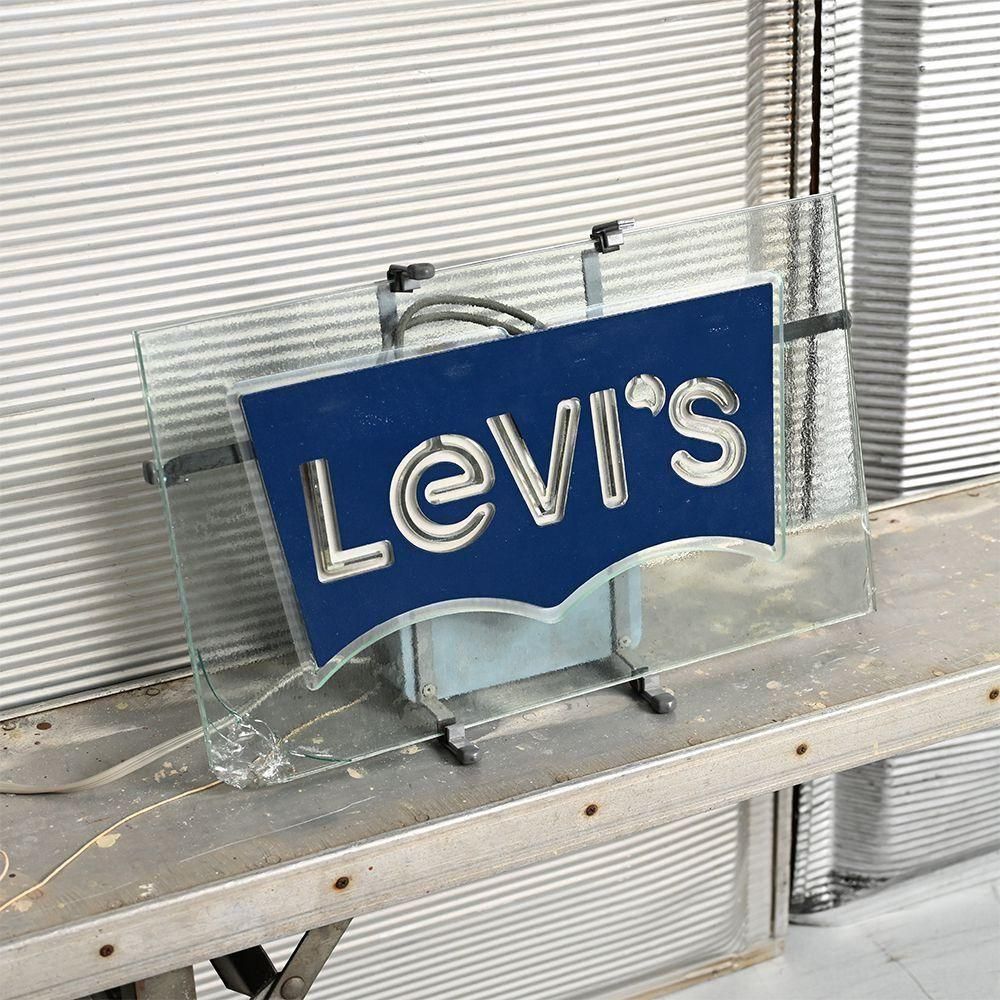 LEVI'S ADVERTISING NEON SIGN（Around 1970'S/GOOD CONDITION