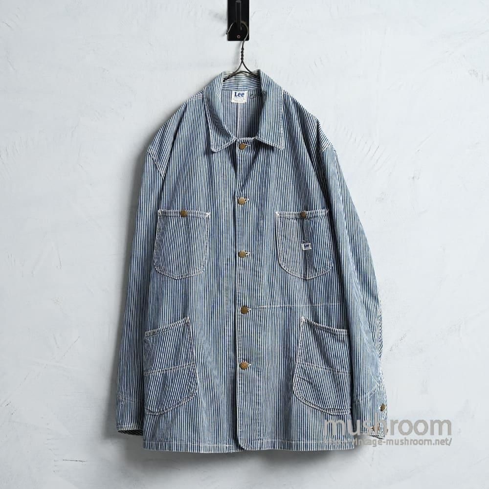 Lee 98-J HICKORY-STRIPED COVERALL1950'S/GOOD CONDITION/SZ 46