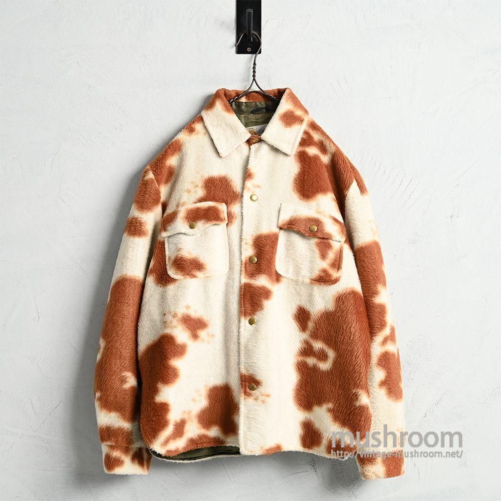 Brad-Dawson HOLSTEIN PATTERN FAKE FUR L/S SHIRT JACKET（1960'S