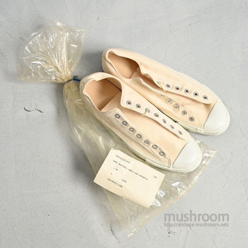 U.S.MILITARY CANVAS GYM SHOES by MINER INDUSTRIES'82/DEADSTOCK/US 12