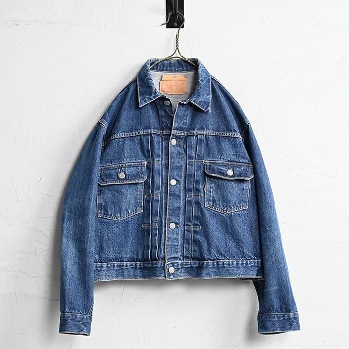 LEVI'S 507 DENIM JACKET1960'S/RARE PIECE/SUPER BIG SIZE