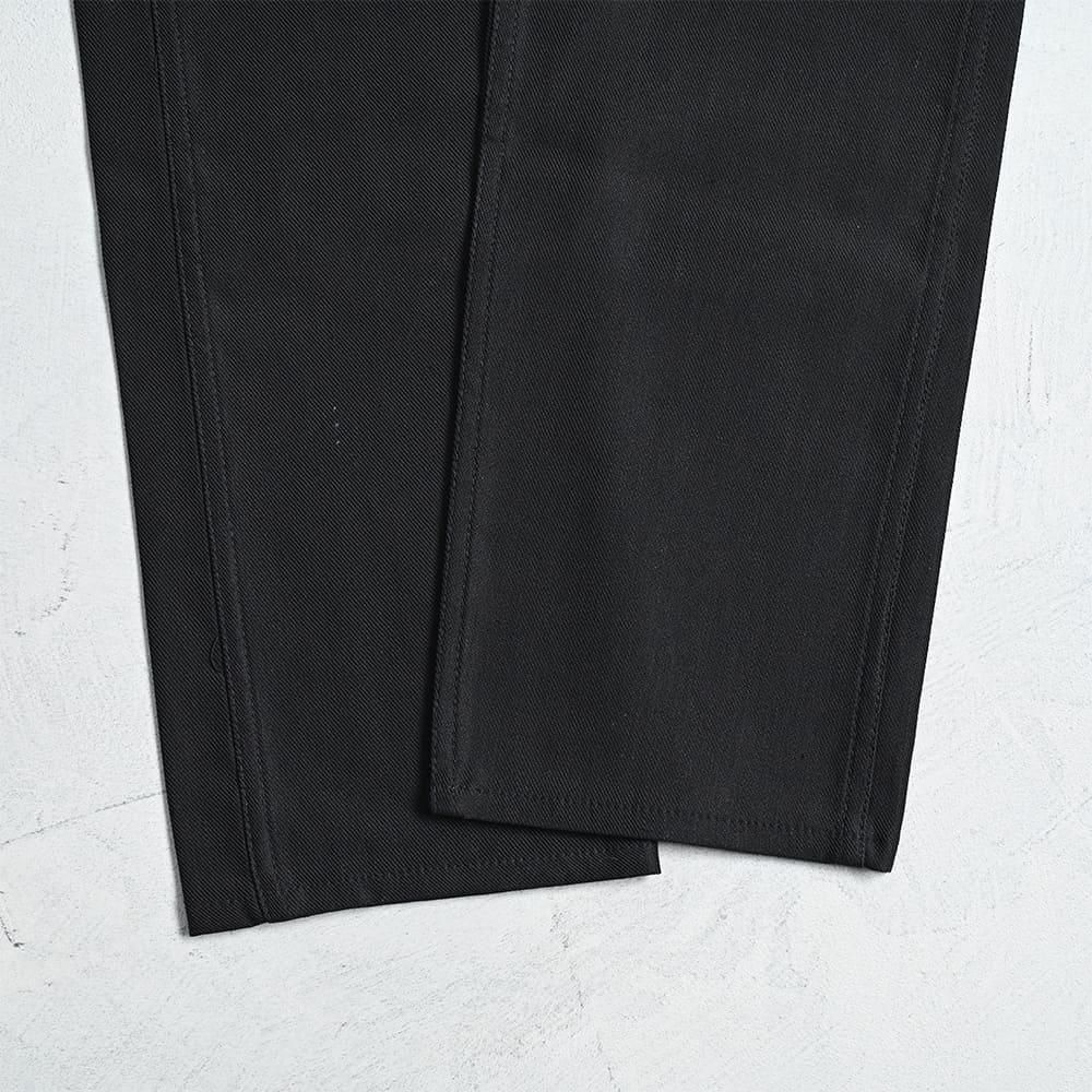 WRANGLER BLACK KATSURAGI TAPERED PANTS(DEADSTOCK/W34L33) - 古着 WRANGLER BLACK KATSURAGI TAPERED PANTS(DEADSTOCK/W34L33) - 古着