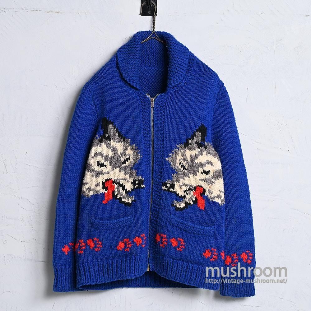 極美品◎ グッドデザイン◎vintage cowichan 60's 