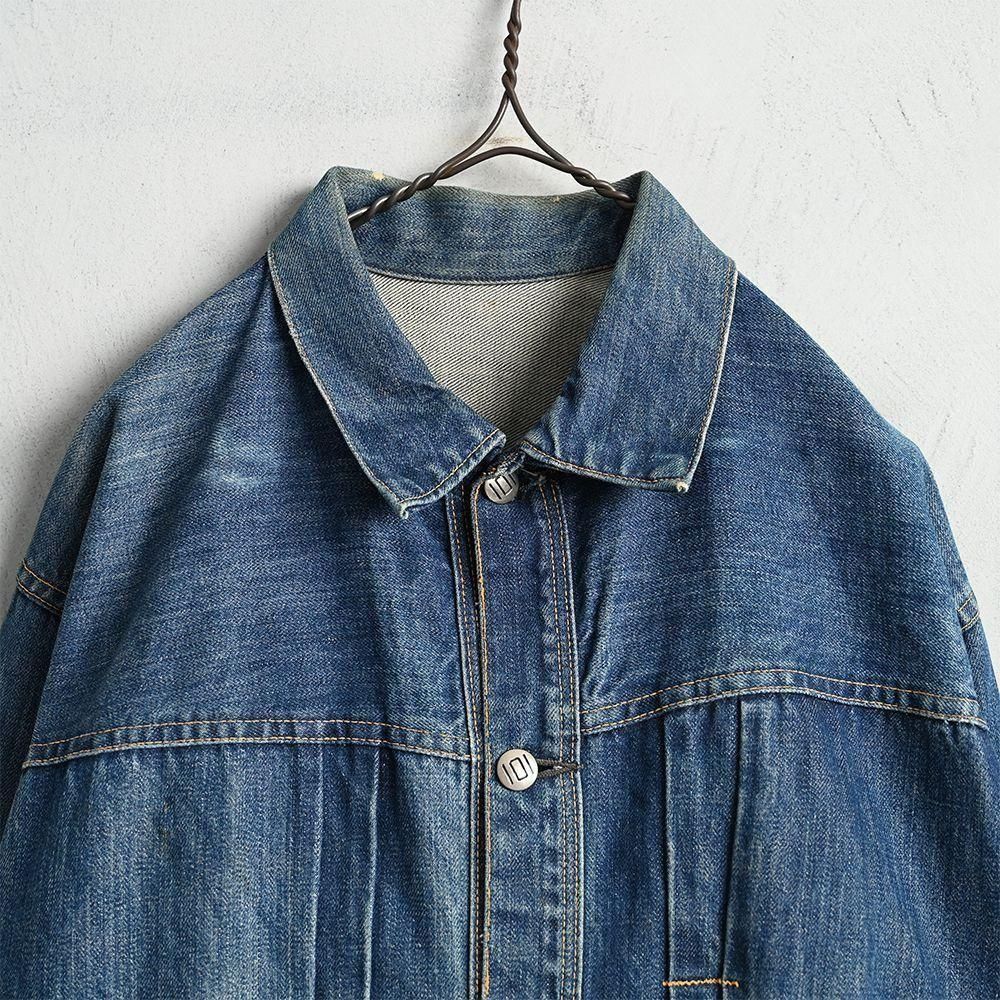 【vintage lover】 MW 101 Denim Jacket MW 101 2-POCKET DENIM JACKET with BUCKLEBACK（1940'S/GOOD INDIGO