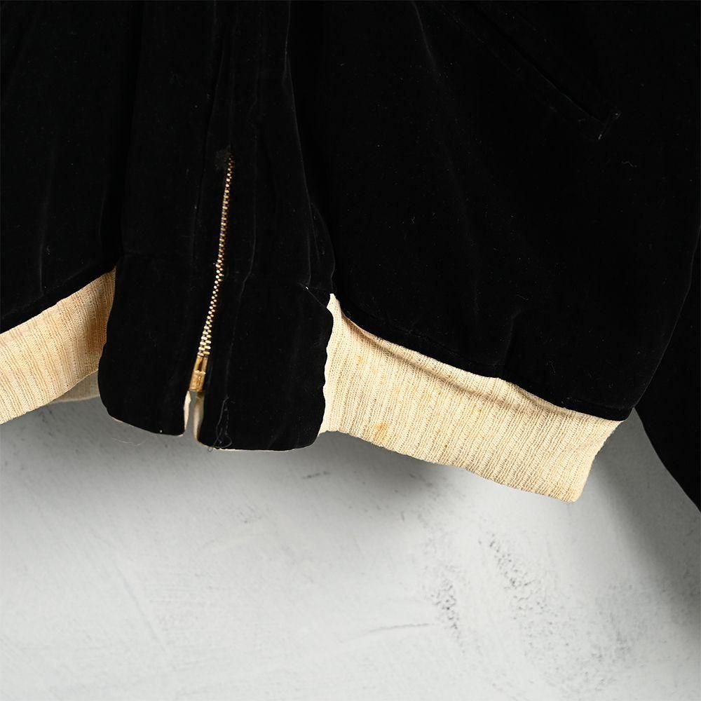 必ず購入前コメント下さい！シーズン前大幅値下！50's ビンテージレア金刺繍別珍 HOUSTON ヒューストン 6874 VELVETEEN EFFECT BAG 刺繍別珍 エフェクツ