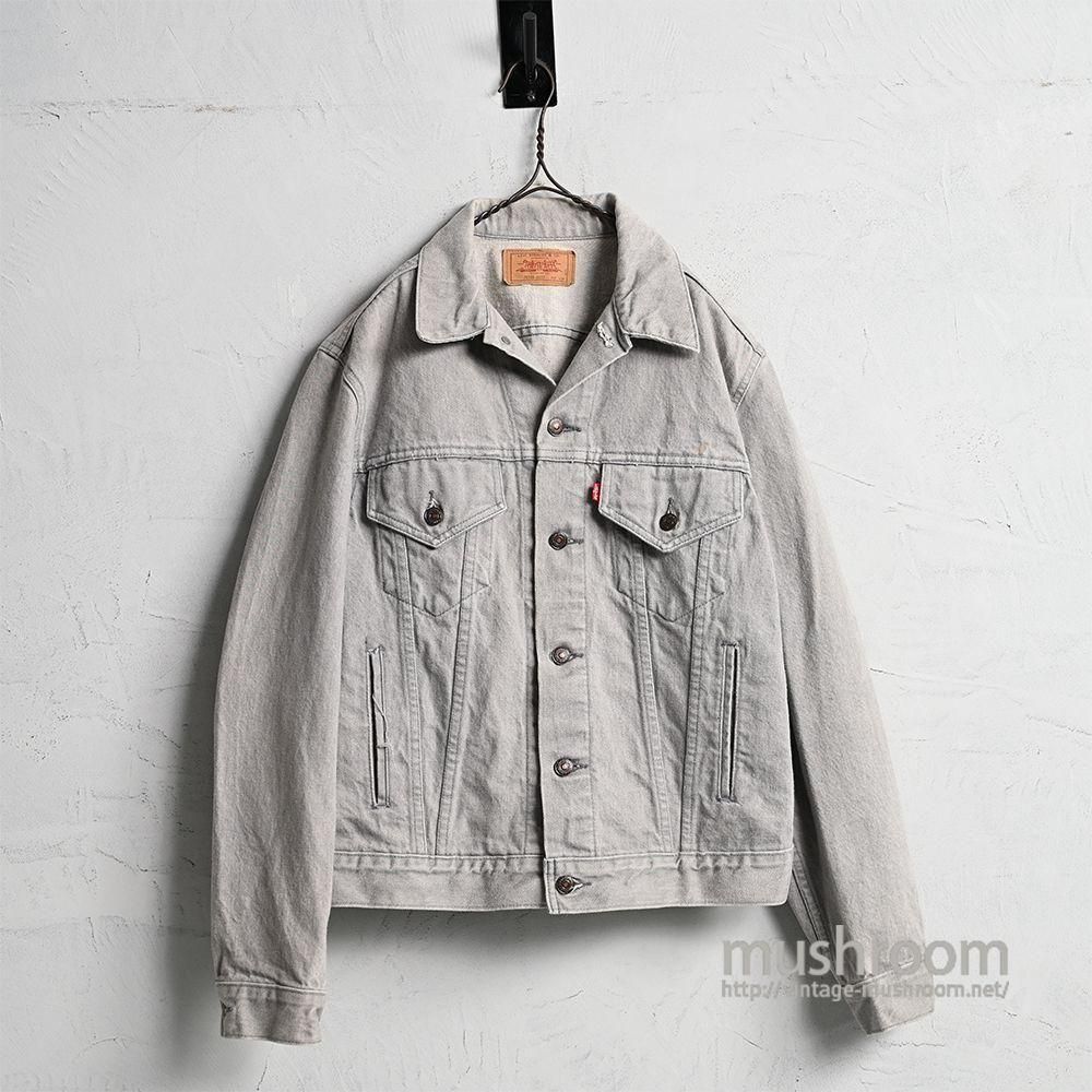 LEVI'S 70506-0257 GRAY DENIM JACKET'85/GOOD CONDITION/SZ 42R