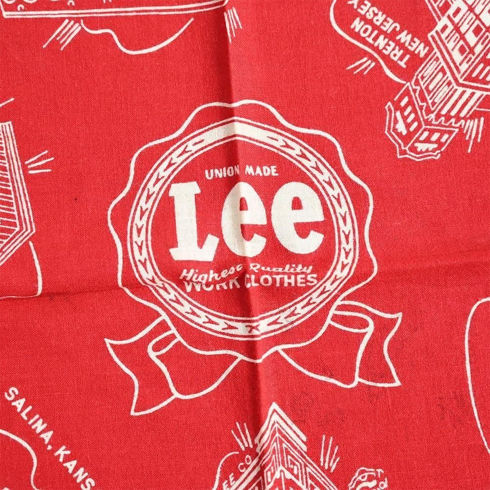 Lee ADVERTISING BANDANA（Around 1950'S/GOOD CONDITION