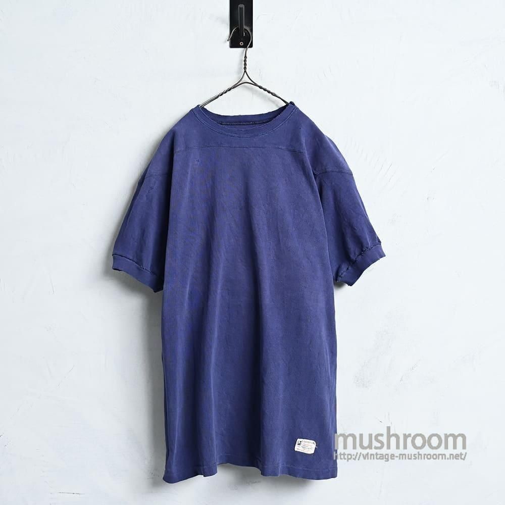 CHAMPION PLAIN FOOTBALL T-SHIRT（1940'S-50'S/BIG RUNNING TAG