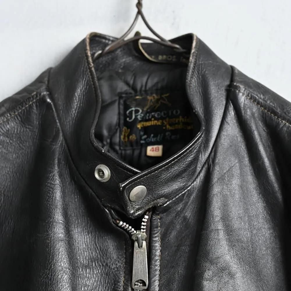 SCHOTT PERFECT CAFE LACER LEATHER JACKET（1960'S/BLACK/SZ 48