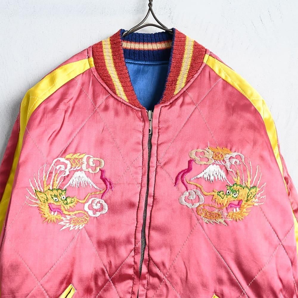 【vintage】50s souvenir jacket ピンクカラー vintage】50s souvenir jacket ピンクカラー
