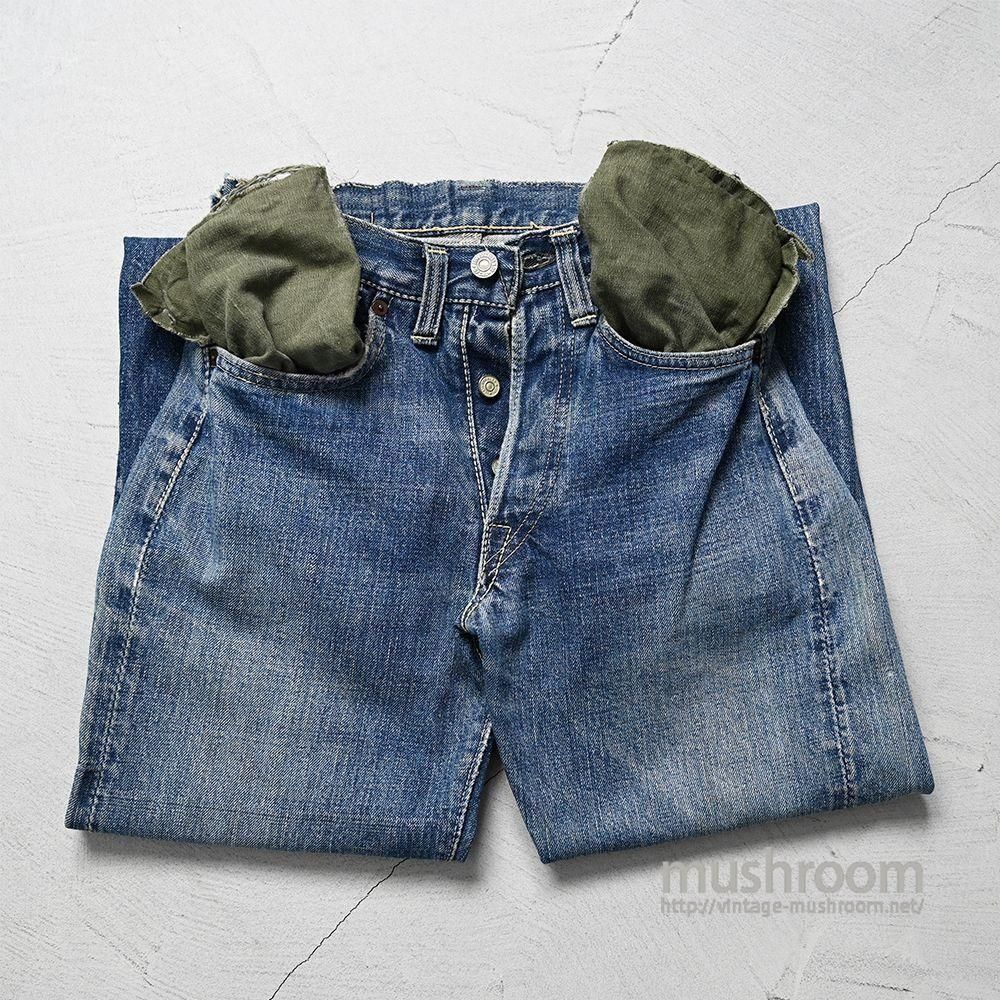 WW2 LEVI'S S503XXB JEANS with HBT SLEEK - 古着屋 ｜ mushroom