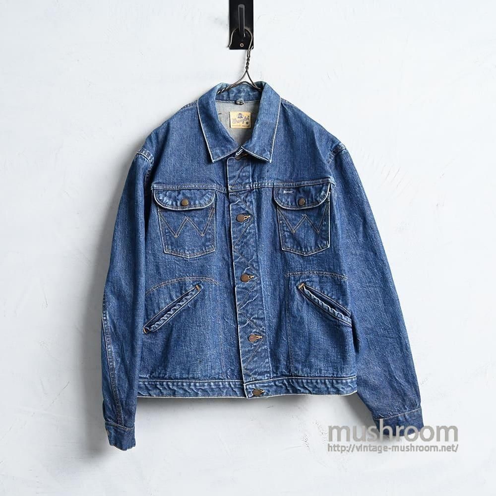 WRANGLER 24MJ DENIM JACKET1960'S/GOOD CONDITION/SZ 44