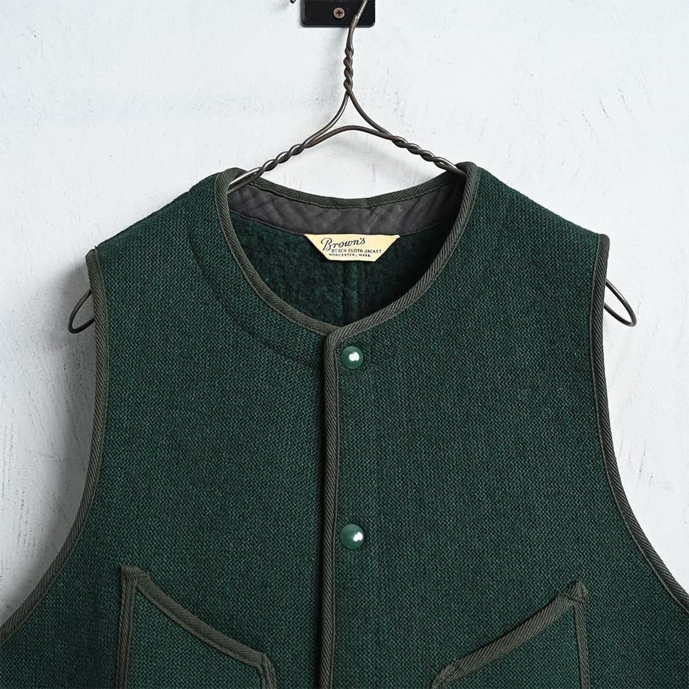 BROWN'S BEACH VEST（Around 1950'S/SUPER RARE/DEADSTOCK） - 古着屋