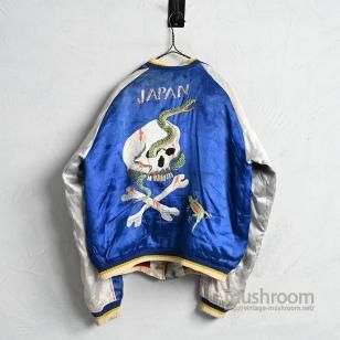 JAPAN SOUVENIR JACKET with SKULL EMBROIDERYBIG SIZE