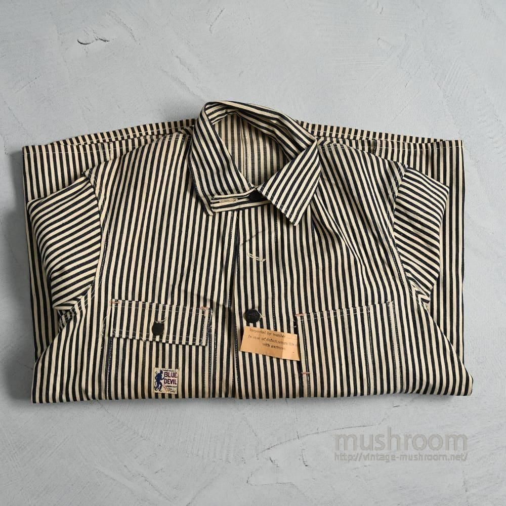 BLUE DEVIL EXPRESS STRIPE COVERALL with CHINSTRAPDEADSTOCK/40