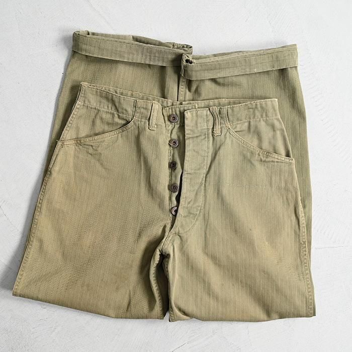 USMC P-41 HBT TROUSERS（1940'S/GOOD CONDITION） - 古着屋