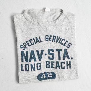 CHAMPION FLOCK PRINT T-SHIRT1950'S/VERY GOOD CONDITION/SZ 42