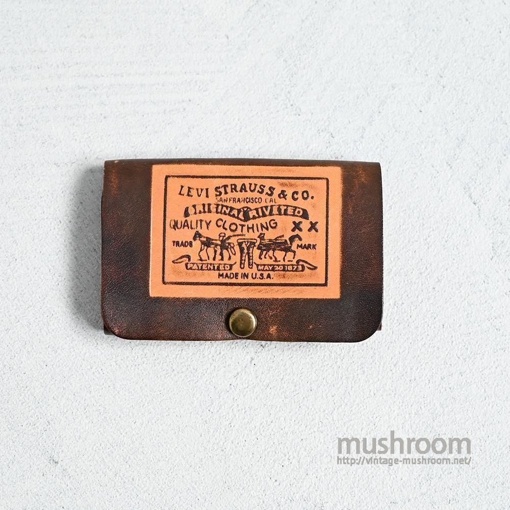 LEVI'S ADVERTISING LEATHER KEY CASEAround 1970'S/ALMOST DEADSTOCK