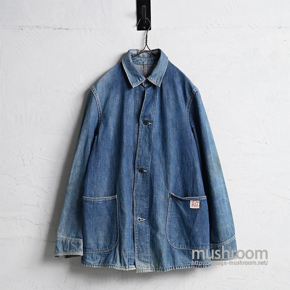 WW2 TEST 2-POCKET DENIM COVERALLAMAZING SUNFADE