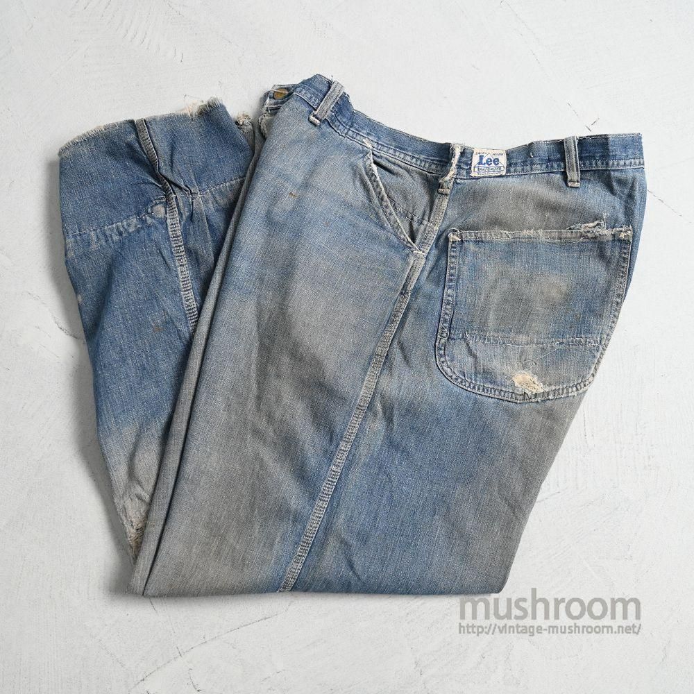 Lee 11W DENIM PAINTER PANTS1950'S/HOUSE LABEL