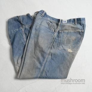 Lee 11W DENIM PAINTER PANTS1950'S/HOUSE LABEL