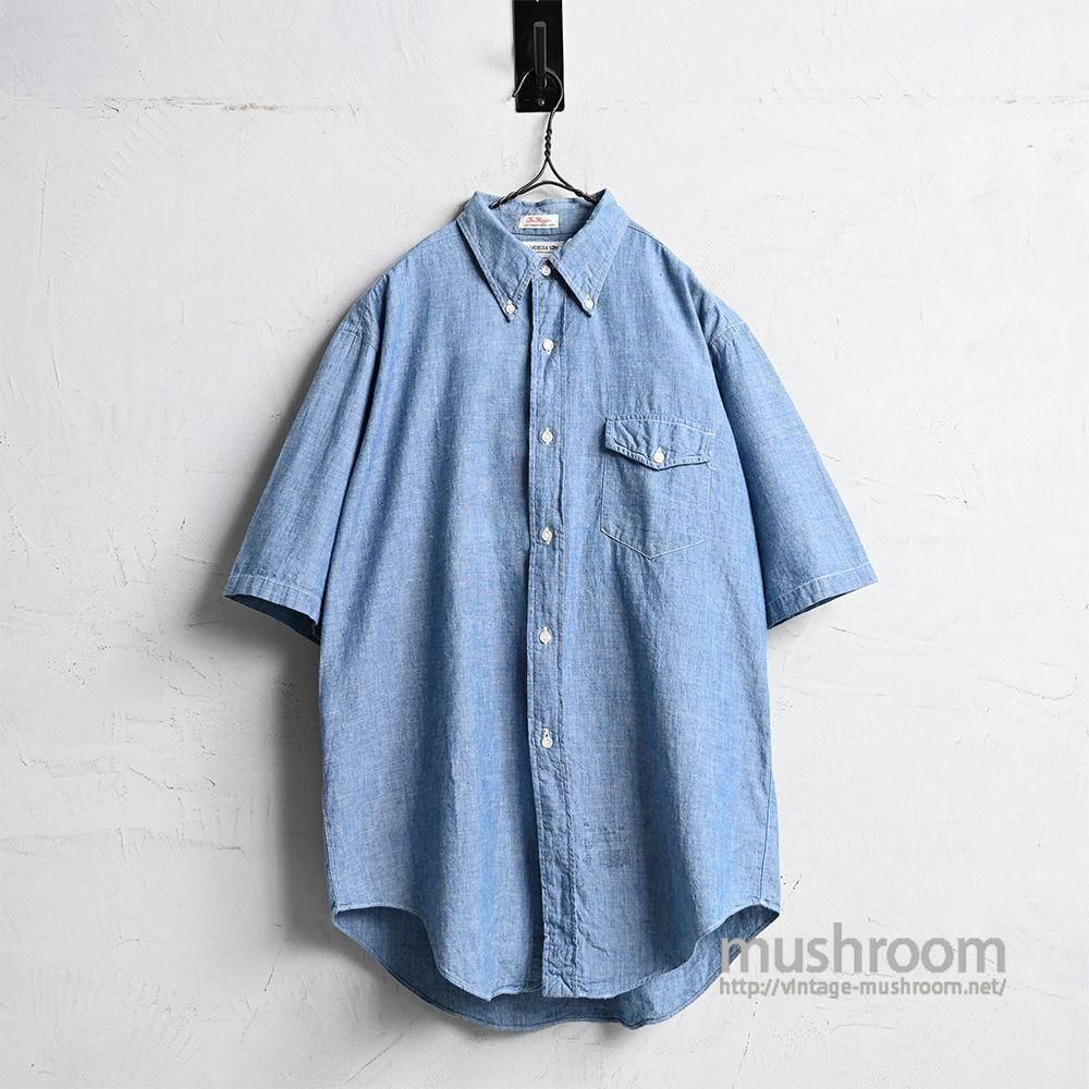 GANT S/S BD CHAMBRAY SHIRT1960'S/VERY GOOD CONDITION/SZ 16