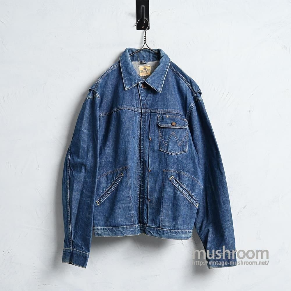 WRANGLER 11MJZ DENIM JACKET（1960'S/SZ 48 & SUPER BIG SIZE