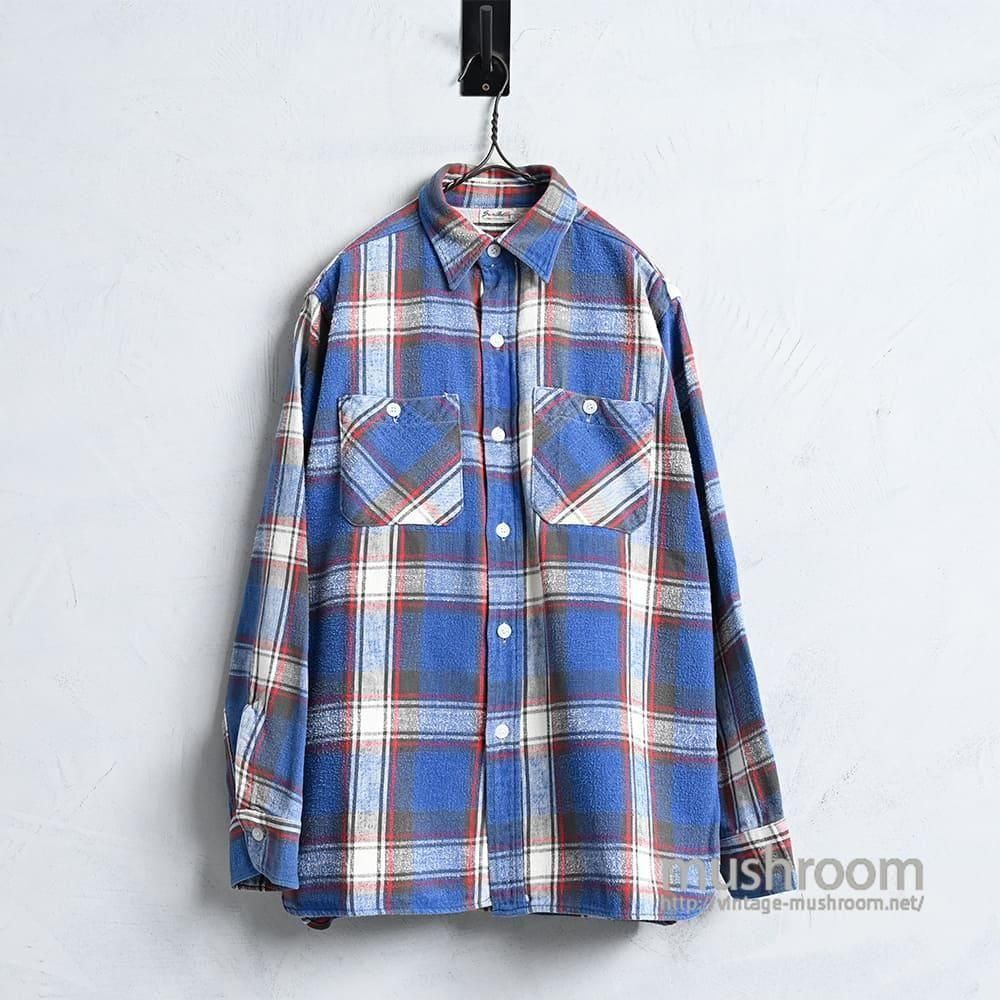 SUN VALLEY PLAID FLANNEL SHIRT1950'S/GOOD CONDITION