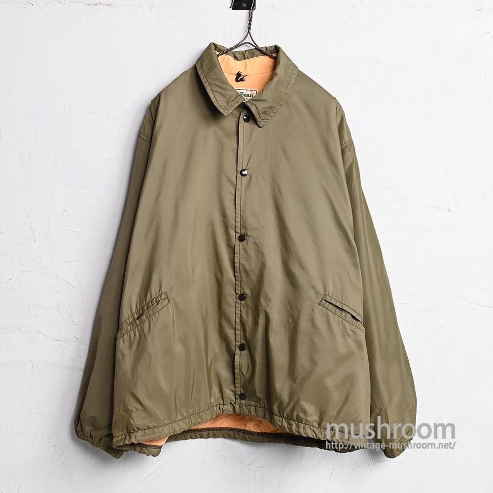 L.L.BEAN NYLON COACH JACKET with CHINSTRAP1980'S/GOOD CONDITION