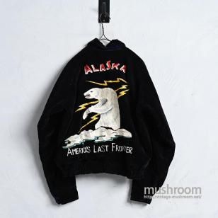 ALASKA REVERSIBLE SOUVENIR JACKET1950'S/VERY GOOD CONDITION