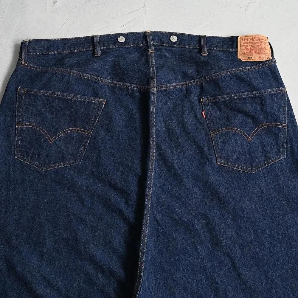 LEVI'S 501 BIGE PIERROT JEANS（1960'S/W54L26/VERY GOOD CONDITION