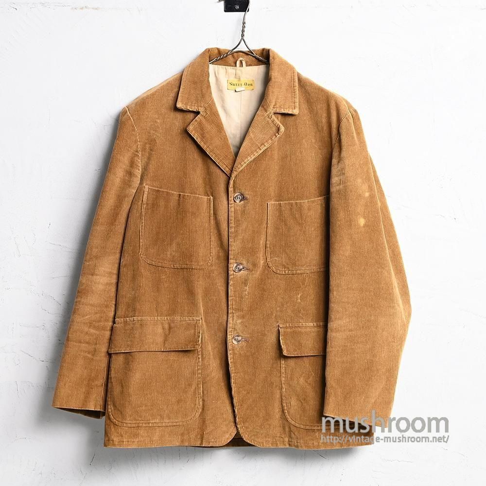 SWEET-ORR HUNTING STYLED CORDUROY JACKET1960'S/VERY GOOD CONDITION/SZ 40