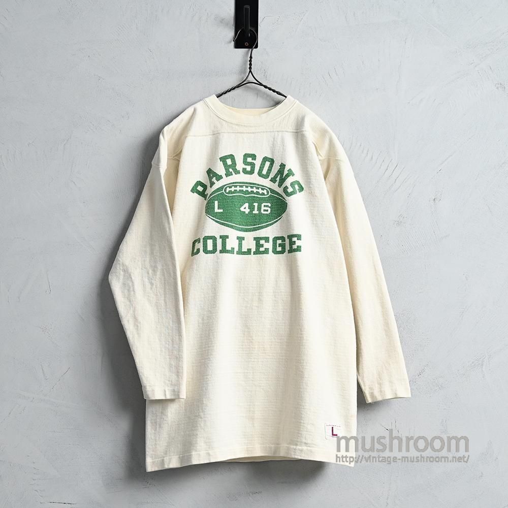 CHAMPION WATER PRINT FOOTBALL T-SHIRT（1960'S/VERY GOOD CONDITION