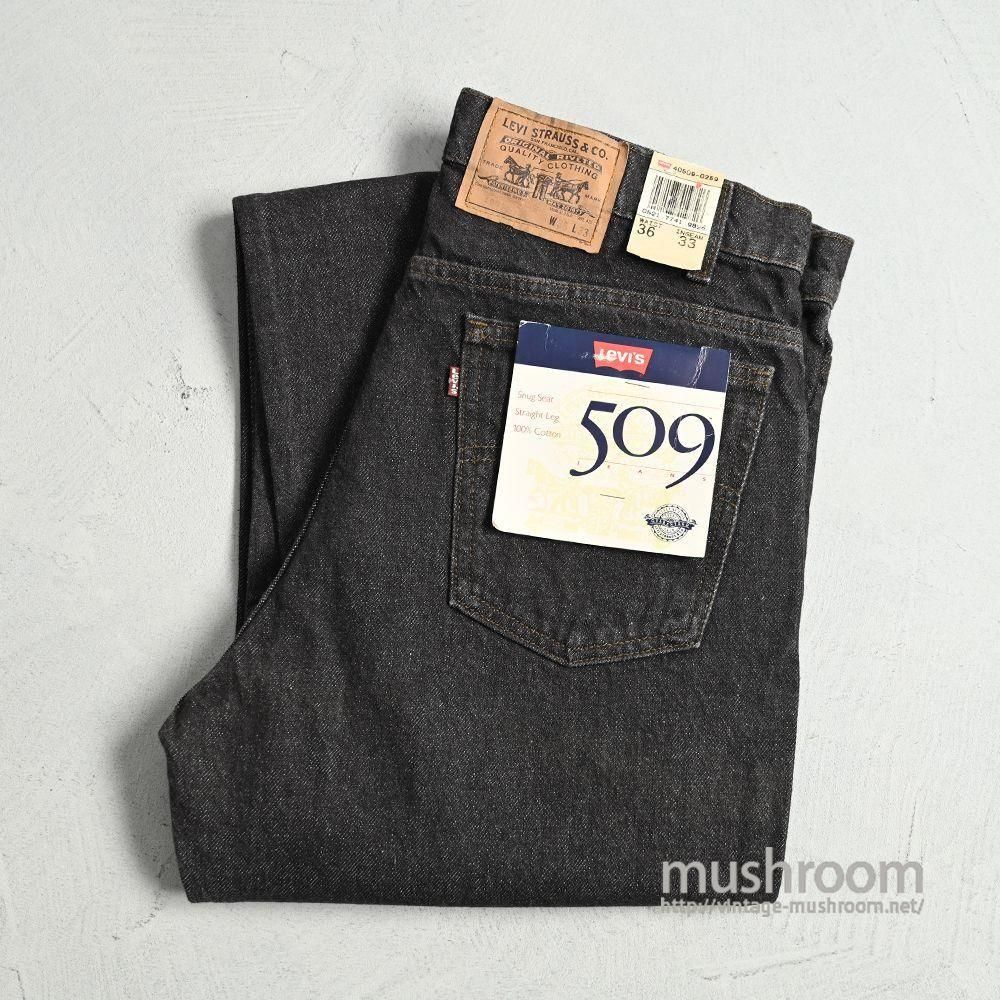 LEVI'S 509-0259 BLACK JEANS'88/DEADSTOCK/W36L33