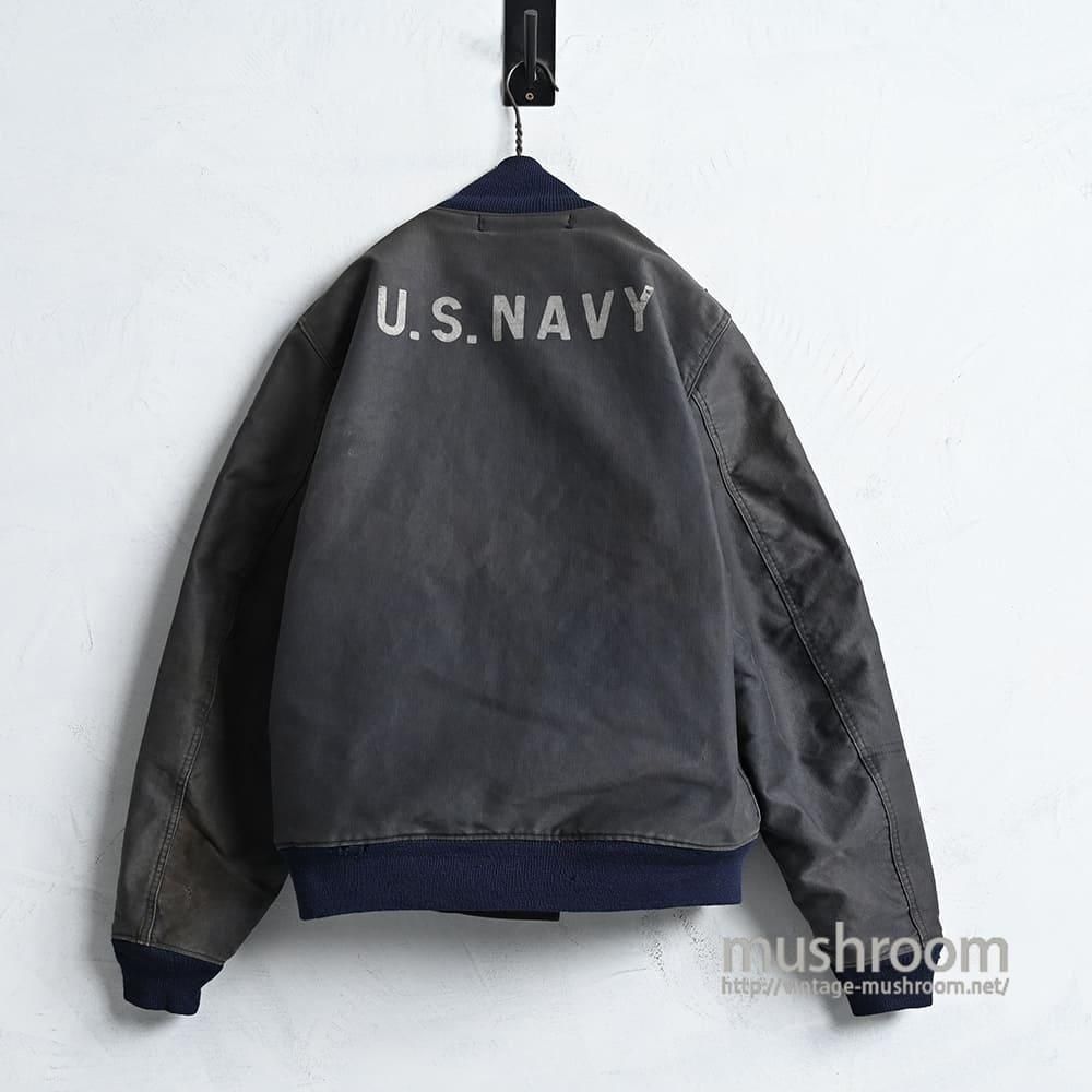 WW2 U.S.NAVY BLUE DECK JACKET（SZ40 /MINT CONDITION） - 古着屋