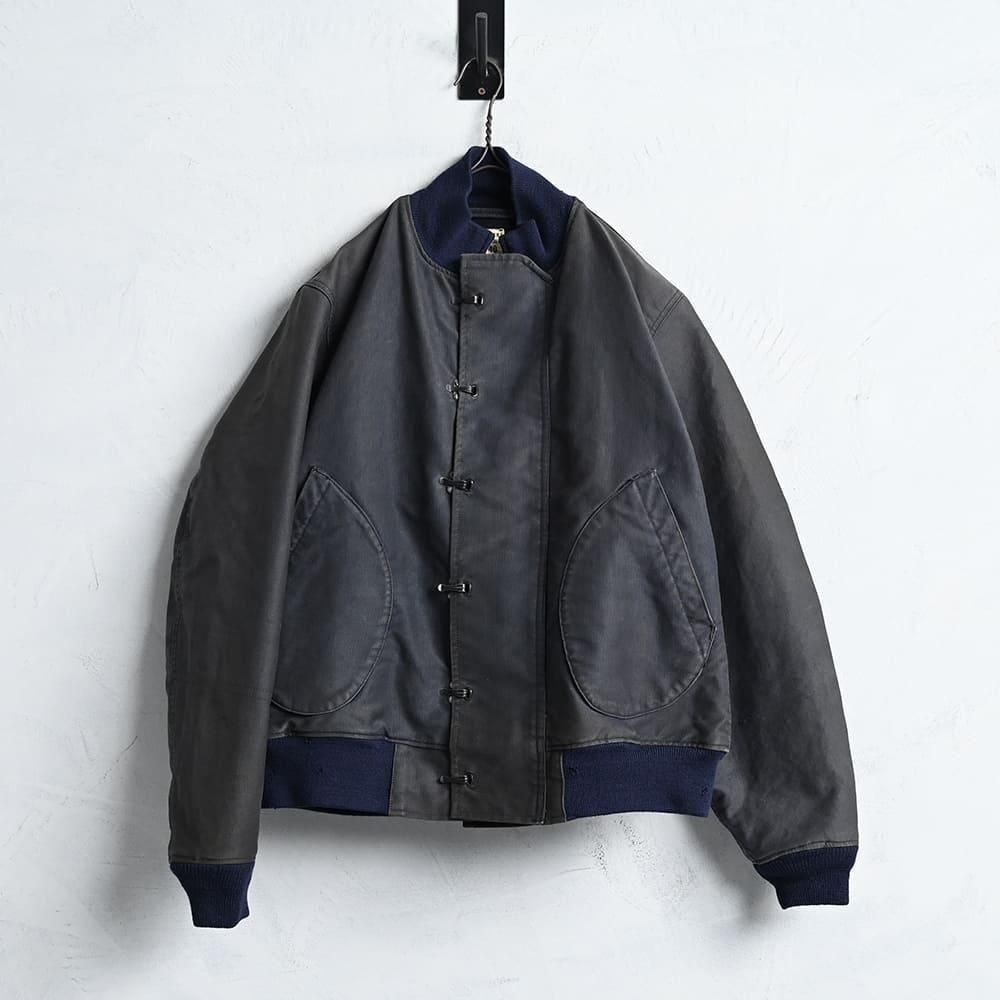 WW2 U.S.NAVY BLUE DECK JACKET（SZ40 /MINT CONDITION） - 古着屋