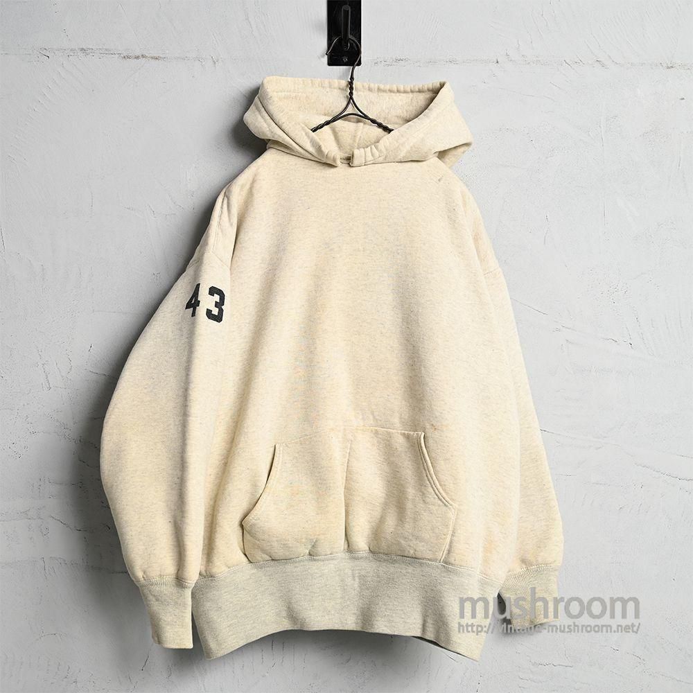 CHAMPION PLAIN W/F AFTER HOODY SWEAT SHIRT1950'S/GOOD CONDITION