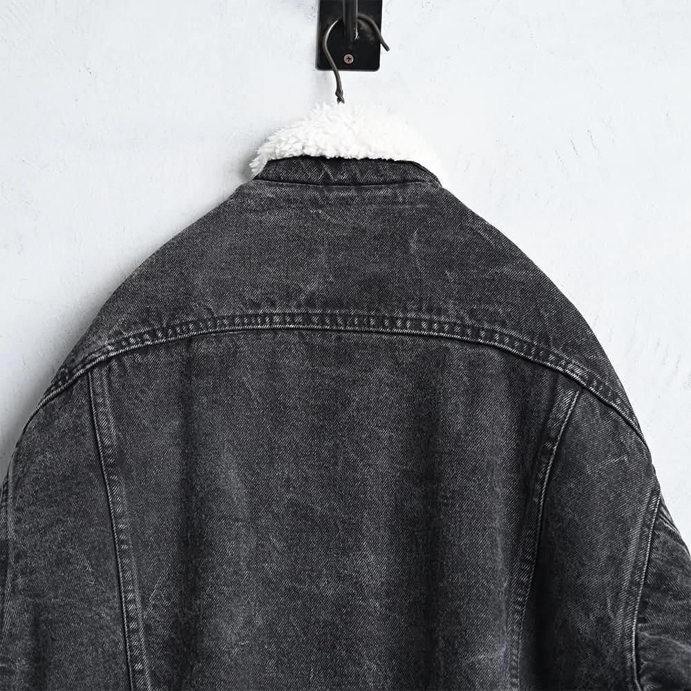 LEVI'S 70609-0270 BLACK DENIM BOA JACKET（1980'S/GOOD CONDITION