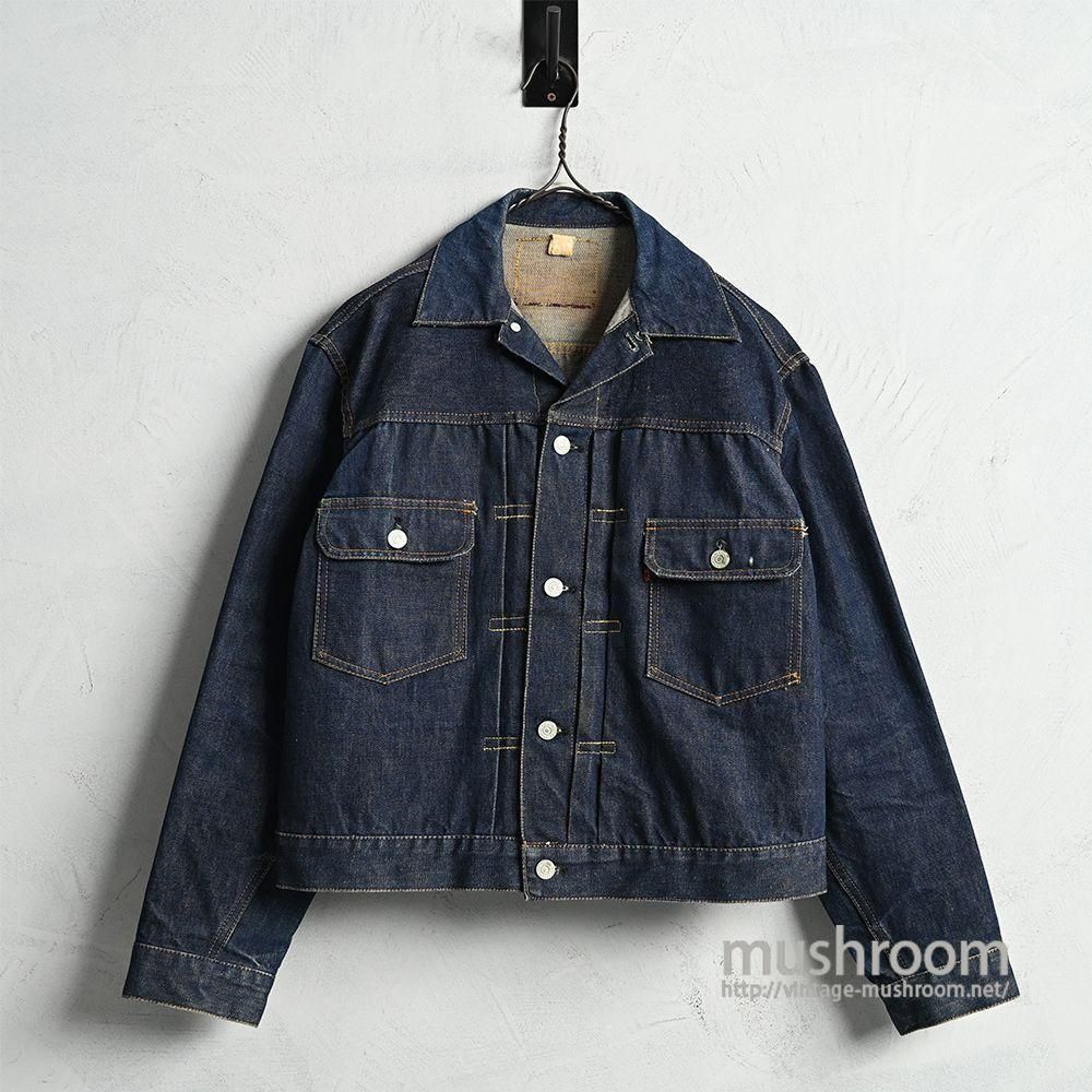 LEVI'S 507XX DENIM JACKET オリジナル片面1950'S LEVI'S 507XX DENIM JACKET （1950'S/NON-WASHED/BIG SIZE） - 古着屋