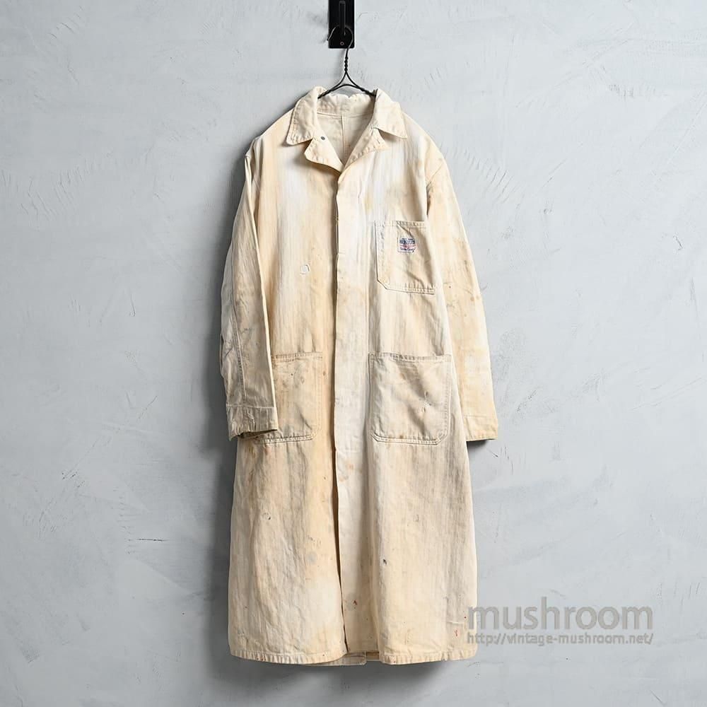 HERCULES WHITE HBT SHOP COAT（Around 1950'S/GOOD AGING） - 古着屋