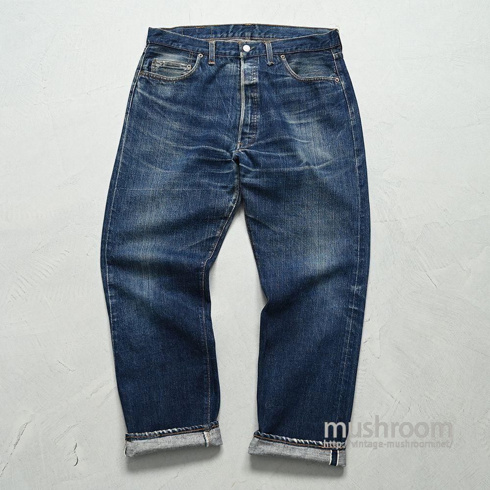 LEVI'S 501 BIGE or 66SS JEANS with 16 BUTTONEarly Type/NICE HIGE/W36L32