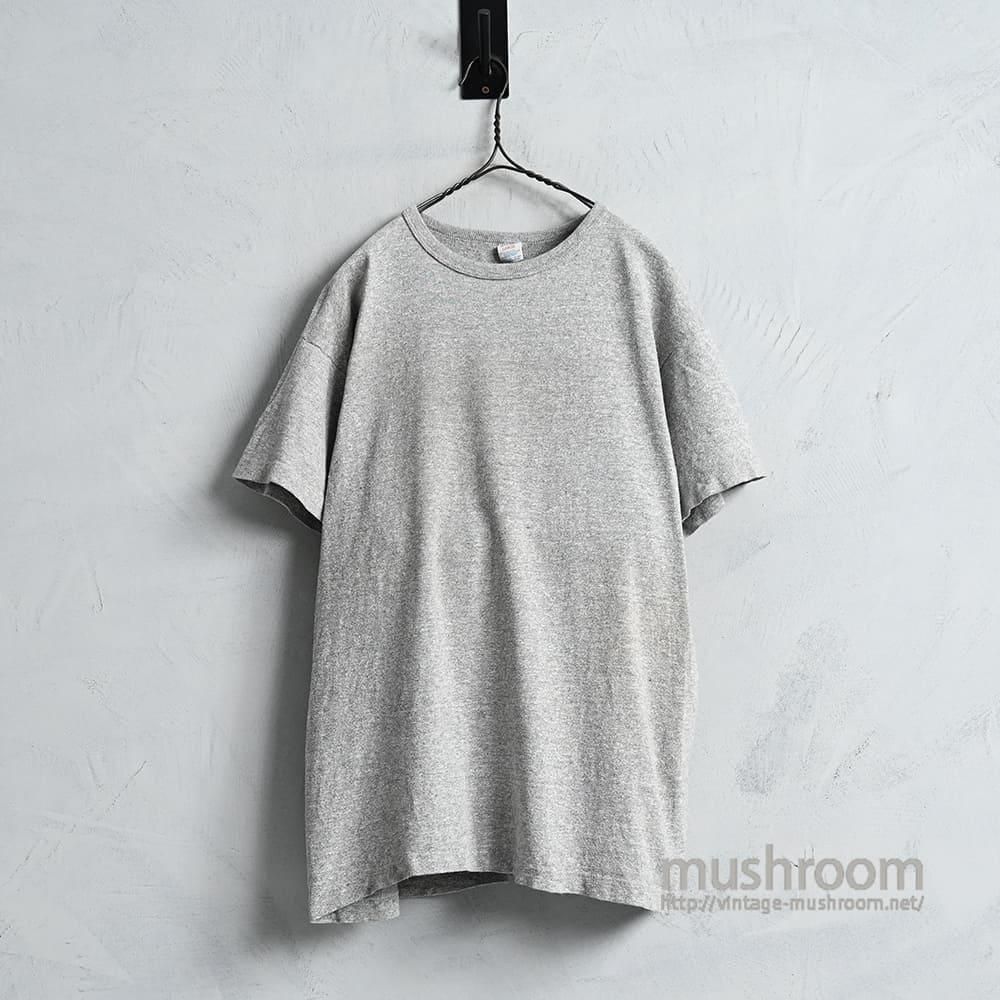 CHAMPION PLAIN T-SHIRT1980'S/GOOD CONDITION/LARGE