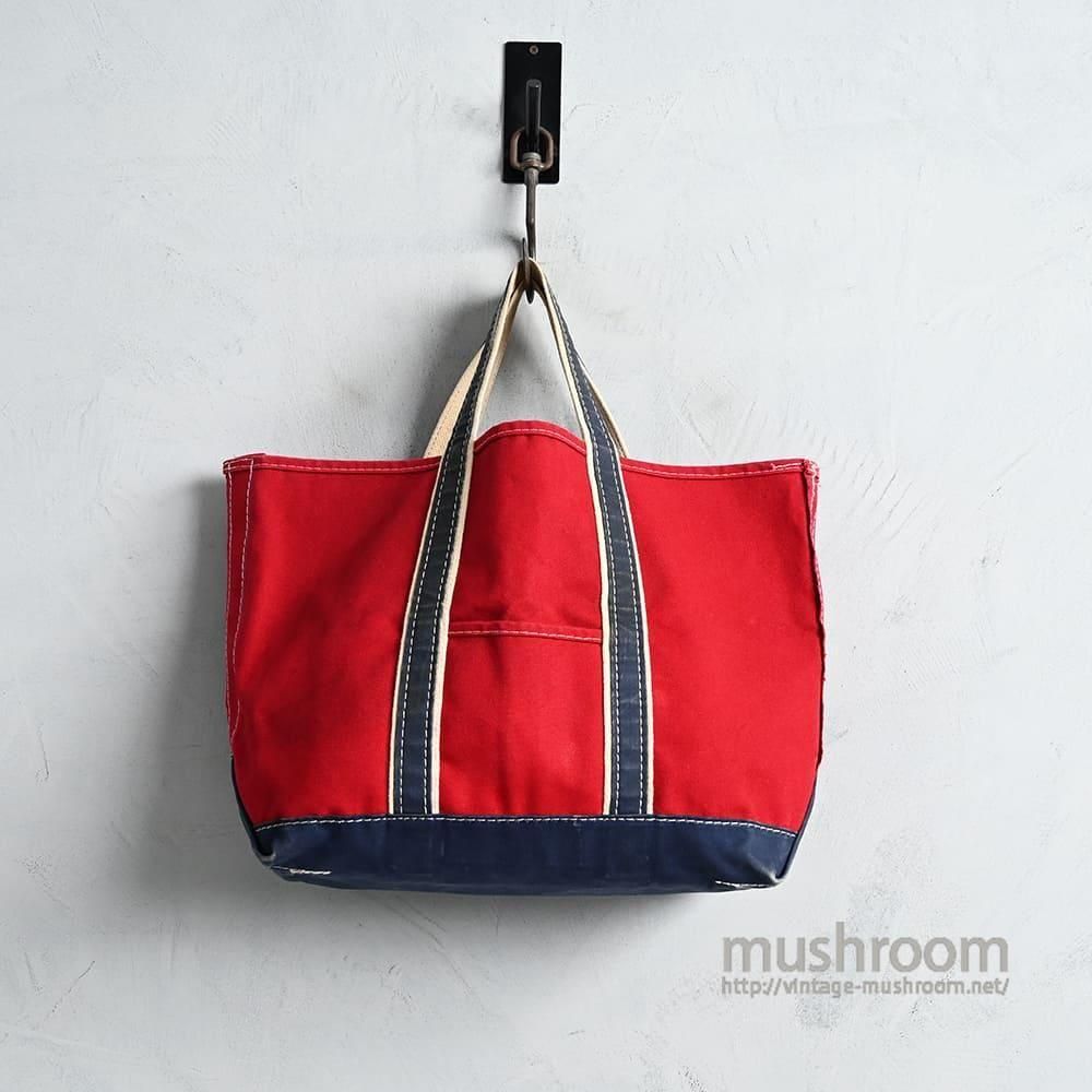 L.L.BEAN REDNVY DELUXE TOTE1980'S/GOOD CONDITION/LARGE