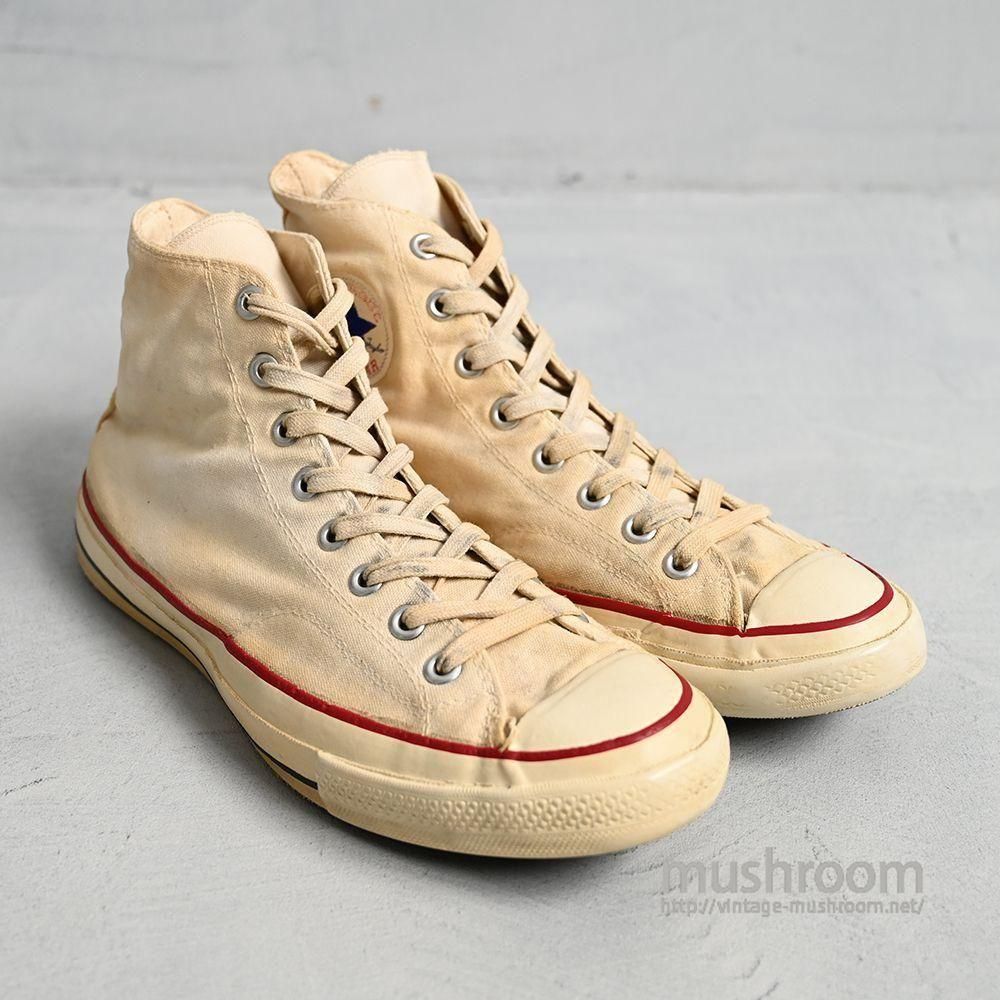 CONVERSE CHUCK TAYLOR Hi CANVAS SHOES��1960'S/GOOD CONDITION/US 10��