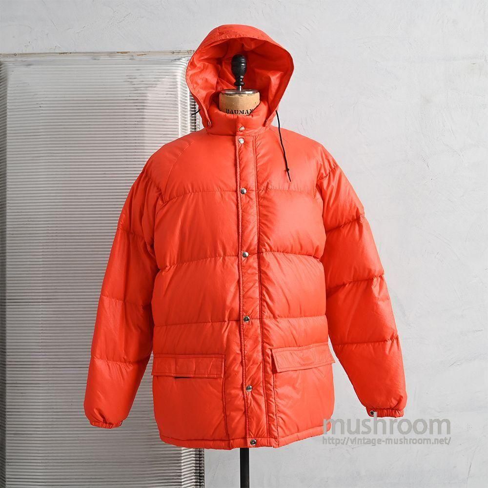 EASTERN MOUTAIN SPORTS DOWN JACKET with HOODY��1970'S/GOOD CONDITION/X-LARGE��