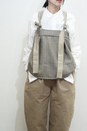 r ein  ribbon VEST   beige 