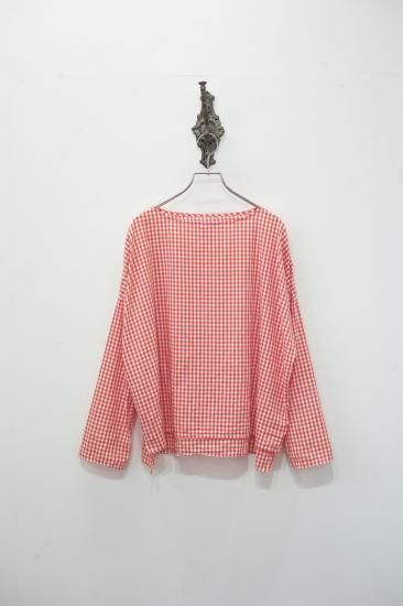 <img class='new_mark_img1' src='https://img.shop-pro.jp/img/new/icons34.gif' style='border:none;display:inline;margin:0px;padding:0px;width:auto;' />r ein  L/S tops  [ gingham red ]
