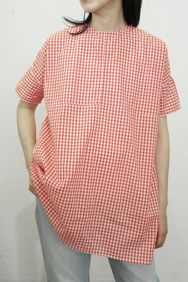 <img class='new_mark_img1' src='https://img.shop-pro.jp/img/new/icons14.gif' style='border:none;display:inline;margin:0px;padding:0px;width:auto;' />r ein  Switching Tunic  [ gingham red ]