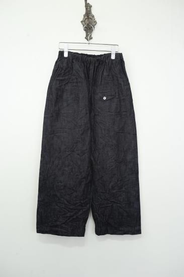 ゴーシュ セルベッジデニム ワイドパンツ　美品 ゴーシュ セルベッジデニムワイドパンツ- ゴーシュ - TONE
